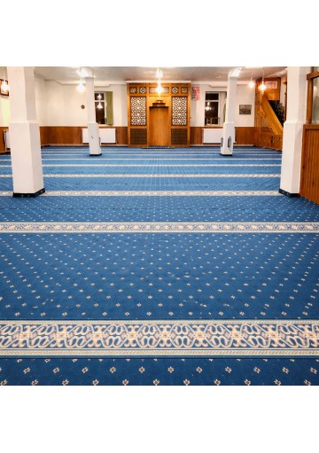 Turkuaz Dokuma Cami Halısı